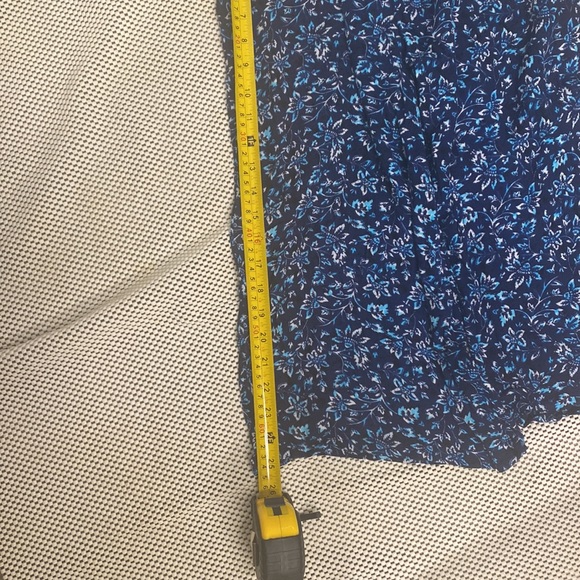 Speechless Wide Leg Pants - Blue Floral - Picture 5 of 9